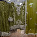 Bandani A-Line Plazo Suit