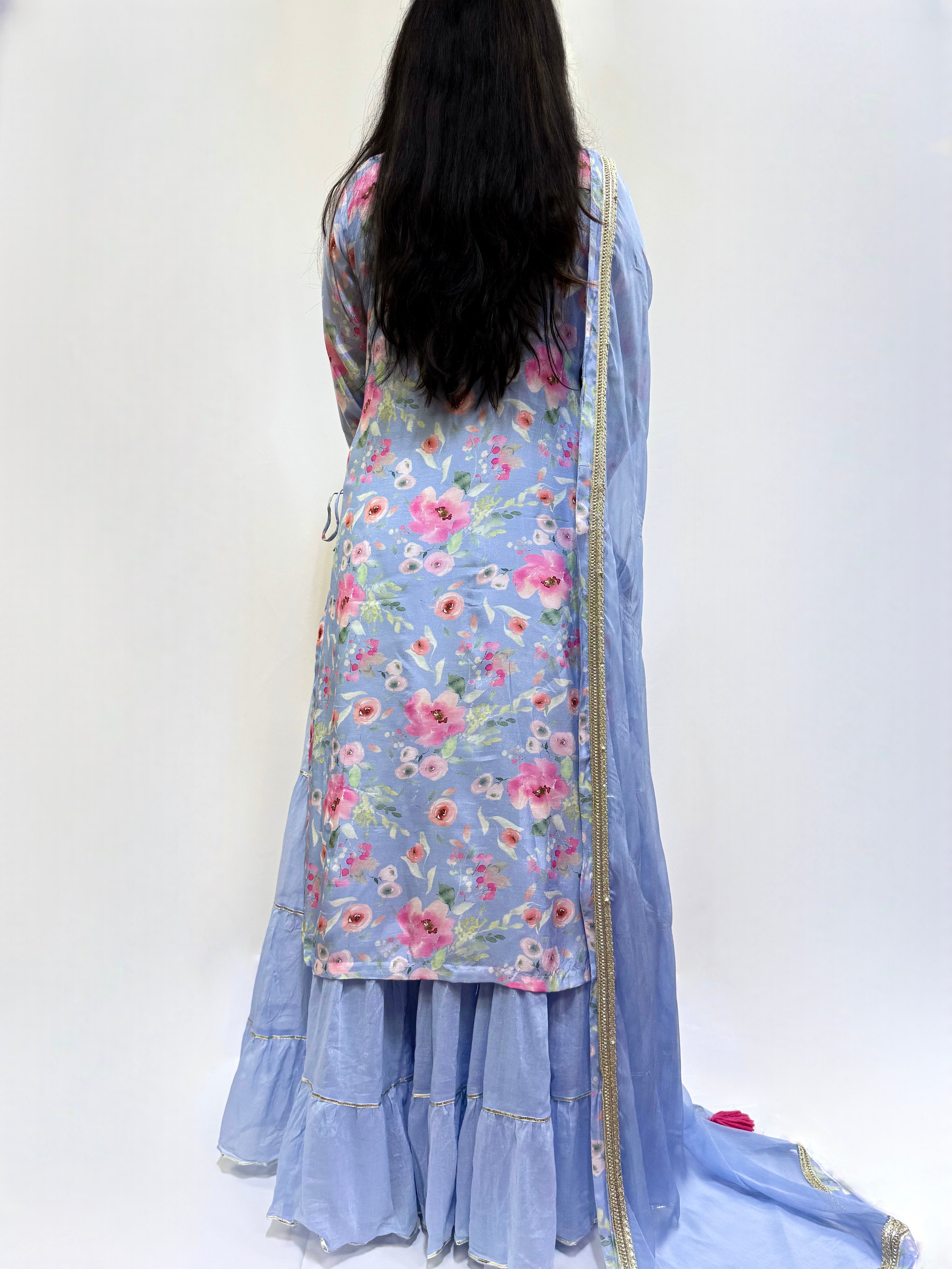 Periwinkle Dreams Muslin One Piece