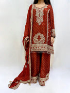 Bandani A-Line Plazo Suit