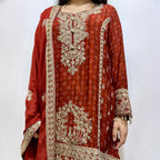 Bandani A-Line Plazo Suit