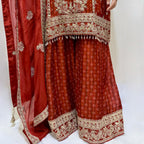 Bandani A-Line Plazo Suit